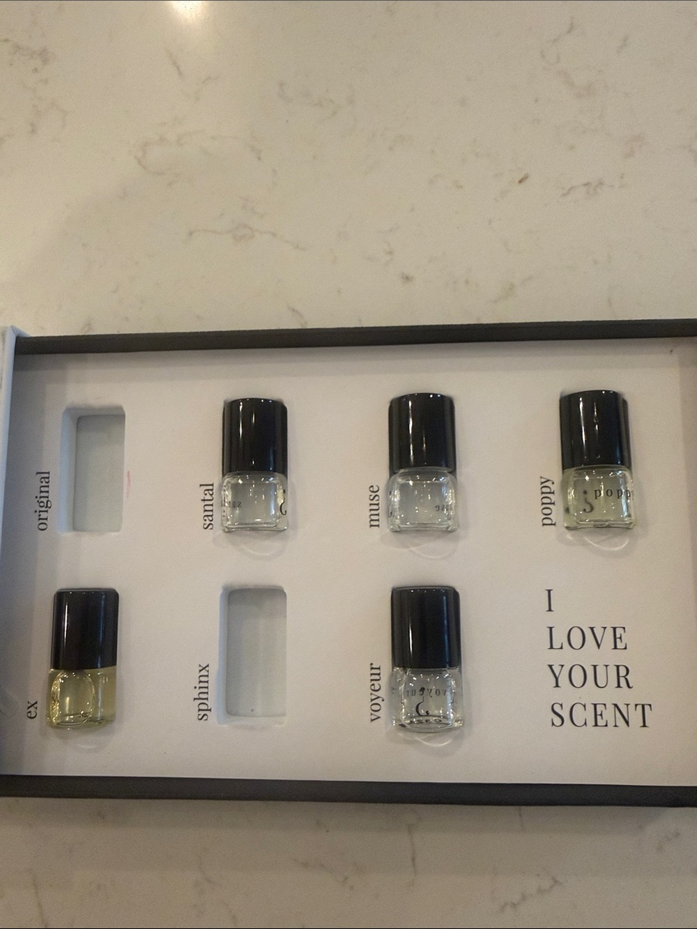 I Love Your Scent Fragrance Sample Kit by Riddle
